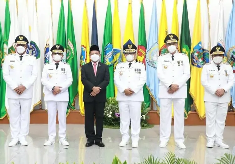 Foto Pelantikan Penjabat Gubernur Banten Al Muktabar