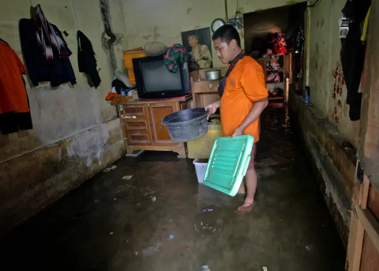 Foto Kawasan Galeong, Karawaci, Kota Tangerang Dilanda Banjir