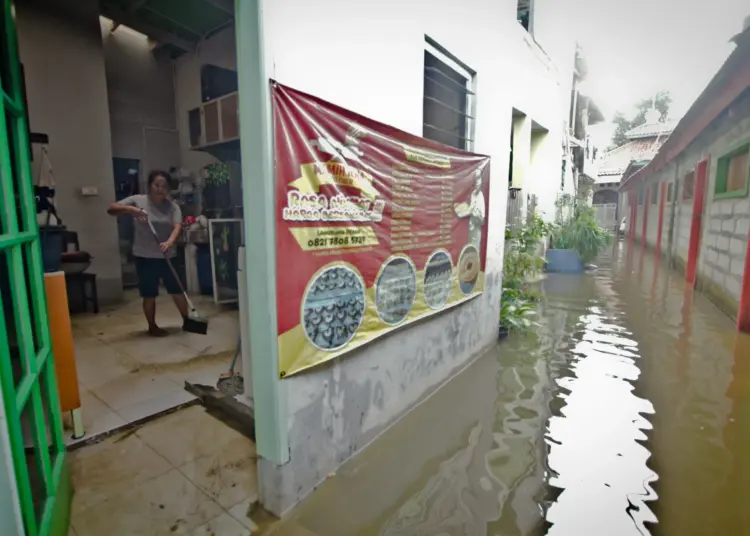 Foto Kawasan Galeong, Karawaci, Kota Tangerang Dilanda Banjir