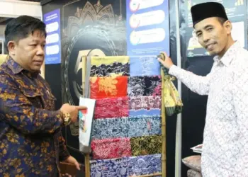 Stand Pemkab Serang, di acara HIMPI Expo di Jakarta, Minggu (12/6/2022). (ISTIMEWA)