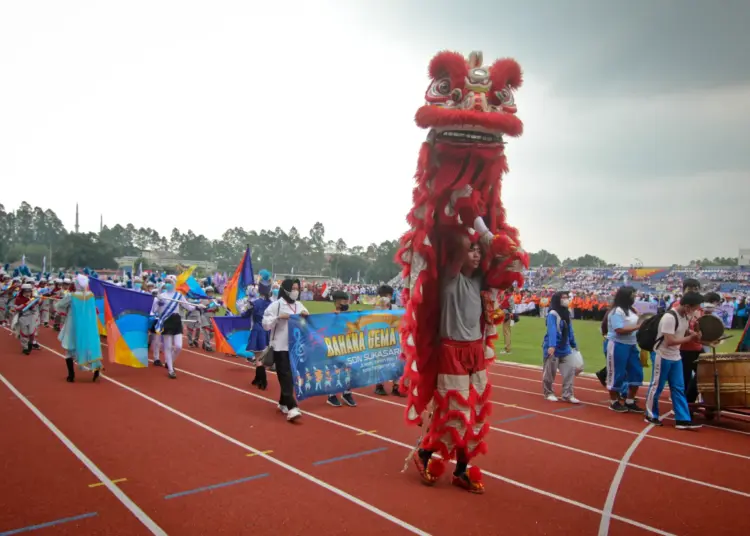 Foto Pembukaan O2SN dan FLS2N Kota Tangerang 2022