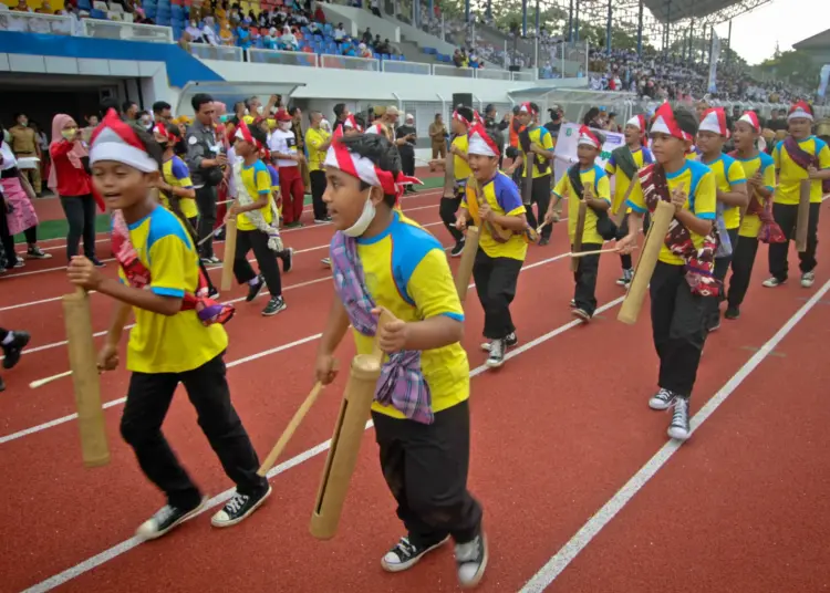 Foto Pembukaan O2SN dan FLS2N Kota Tangerang 2022