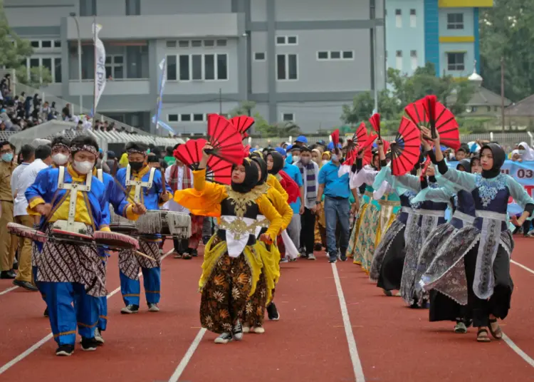 Foto Pembukaan O2SN dan FLS2N Kota Tangerang 2022