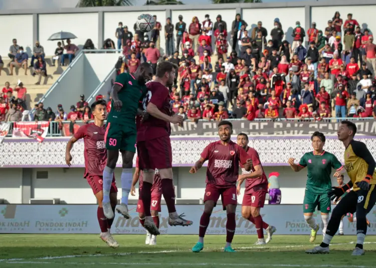 Foto Persita Ditahan Imbang PSM Makassar di Laga Uji Coba