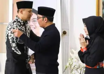 Takziah ke Rumah Ridwan Kamil, AHY Ungkapkan Belasungkawa atas Berpulangnya Eril