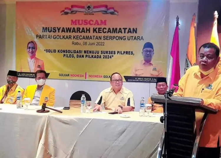 Musyawarah Kecamatan Golkar Tangsel Incar Kemenangan Pemilu