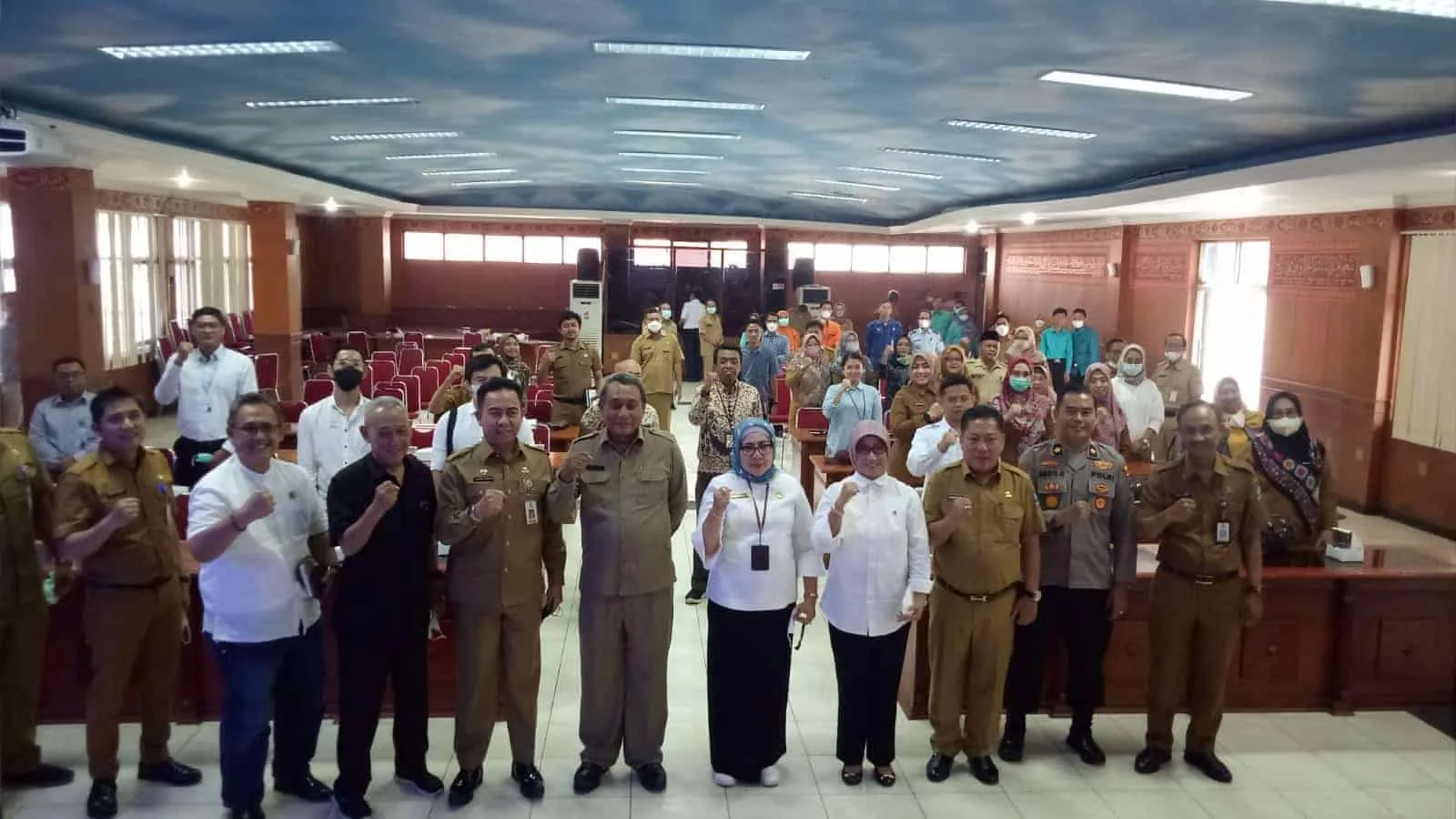 Pemkab Serang, menggelar kegiatan forum konsultasi publik, di ruang Tb Suwandi Setda Kabupaten Serang, Selasa (19/7/2022). (ISTIMEWA)