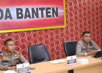 Polda Banten evaluasi penanganan PMK, Selasa (18/7/2022). (ISTIMEWA)