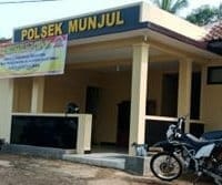 Mapolsek Munjul Polres Pandeglang. (ISTIMEWA)