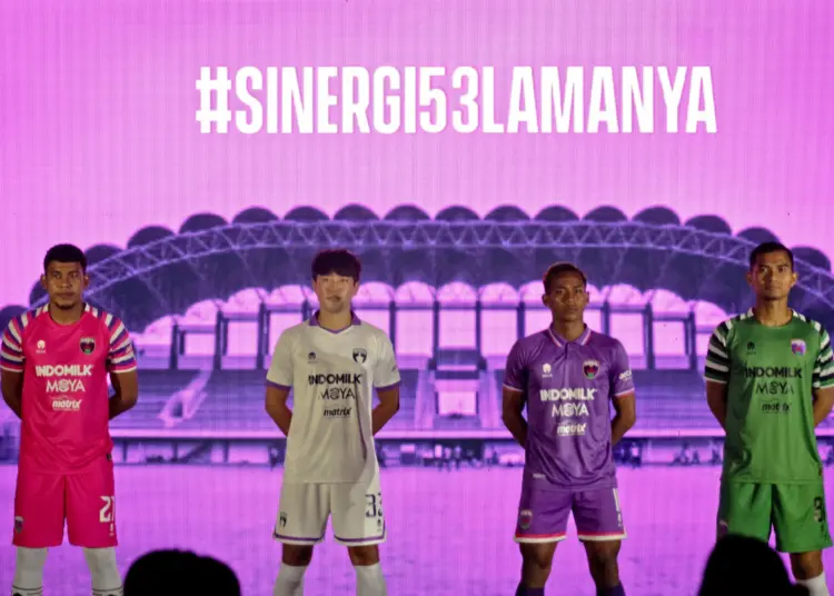 Foto Peluncuran Tim dan Jersey Persita Tangerang