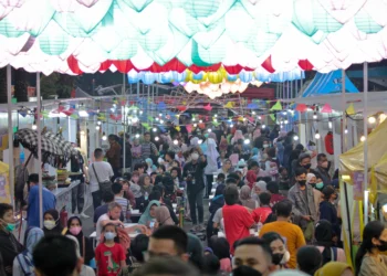 Foto Kemeriahan Festival Jajanan Kuliner di Mal