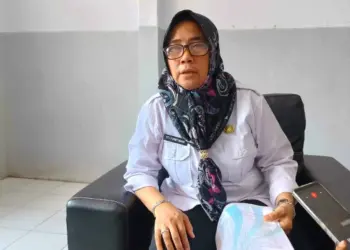 Kepala Seksi (Kasi) Sarana dan Prasarana Perdagangan, Titi Purwitasari. (ISTIMEWA)