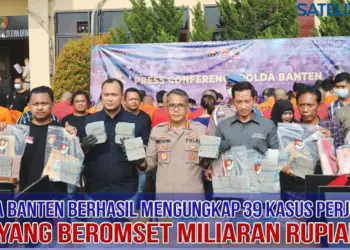 Video Polda Banten Ungkap Kasus Perjudian Omset Miliaran Rupiah