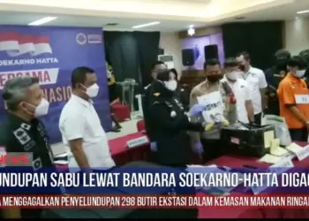 Video Penyelundupan Sabu Lewat Bandara Soekarno-Hatta Digagalkan