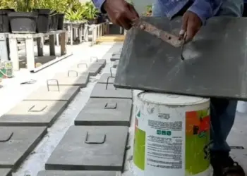 Penutup Got di Lebak yang Hilang Dicuri Bakal Diganti Pelat Beton