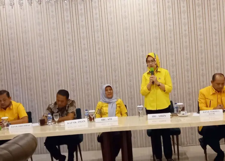 Tuntas Roadshow ke Pengurus DPD se-Banten, Airin Panaskan Mesin Golkar