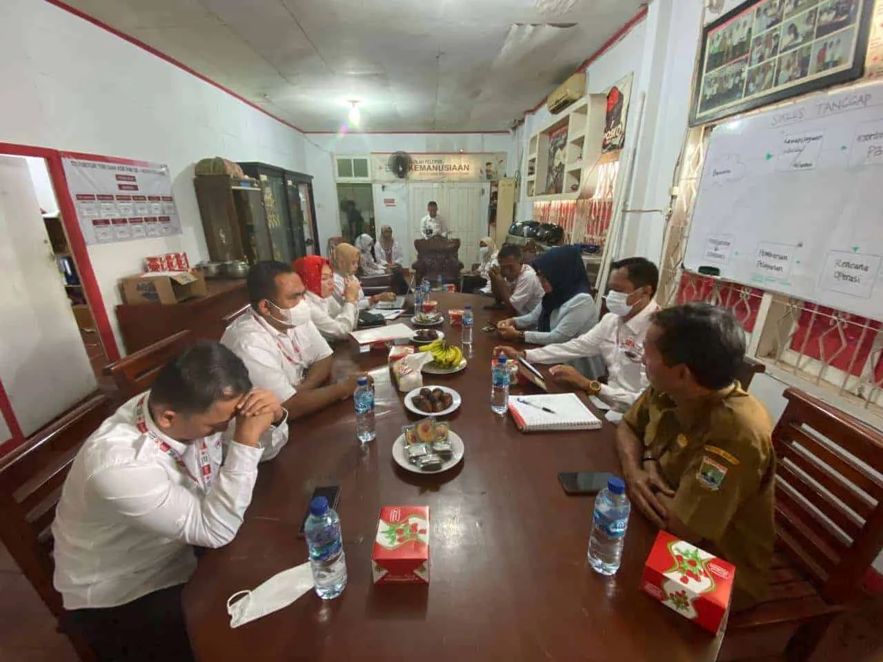 PMI Banten perkuat kapasitas organisasi dan kebersamaan, Kamis (1/9/2022). (ISTIMEWA)