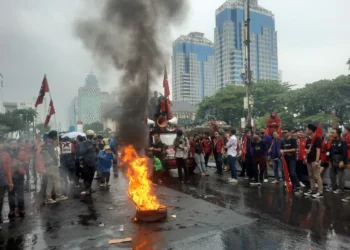 GMNI Kabupaten Tangerang Akan Terus Demo Tuntut Harga BBM Turun