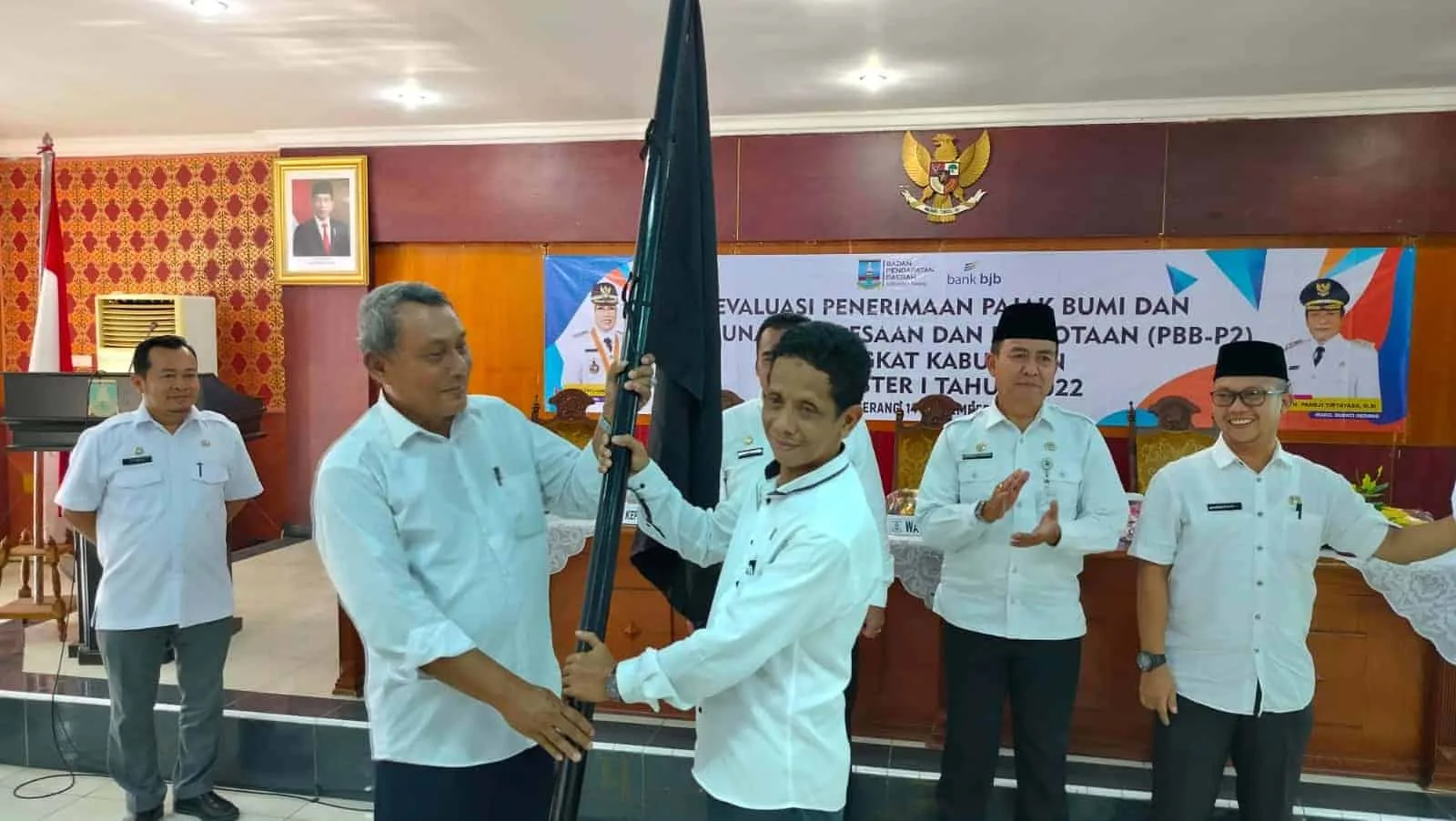 Evaluasi penerimaan PBB-P2 di Kabupaten Serang, Rabu (14/9/2022). (ISTIMEWA)