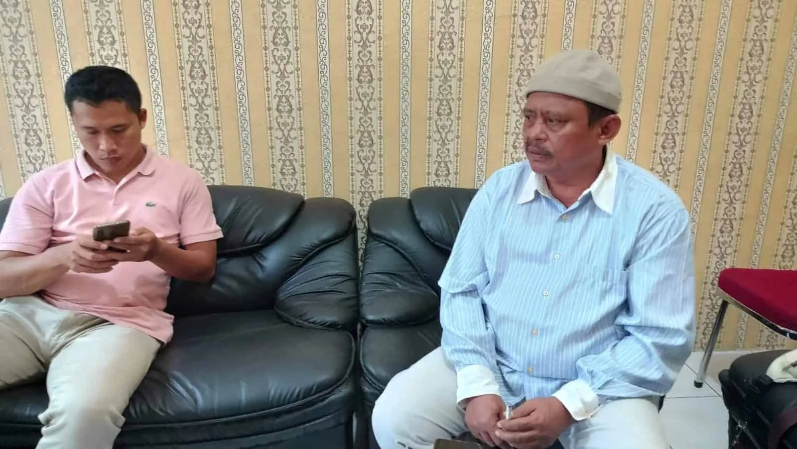 Ketua LPTQ Kabupaten Serang, Ma'ruf Syibli (kanan). (ISTIMEWA)