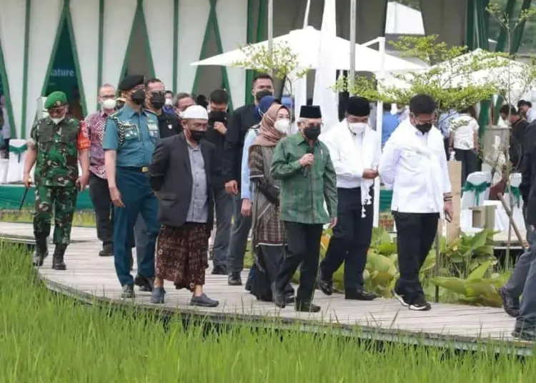 Wapres Ma'ruf Amin Resmikan Destinasi Wisata di Kecamatan Gunung Kaler