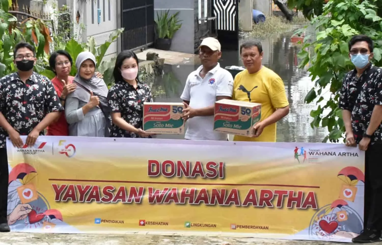 Yayasan Wahana Artha Siap Bantu Korban Banjir