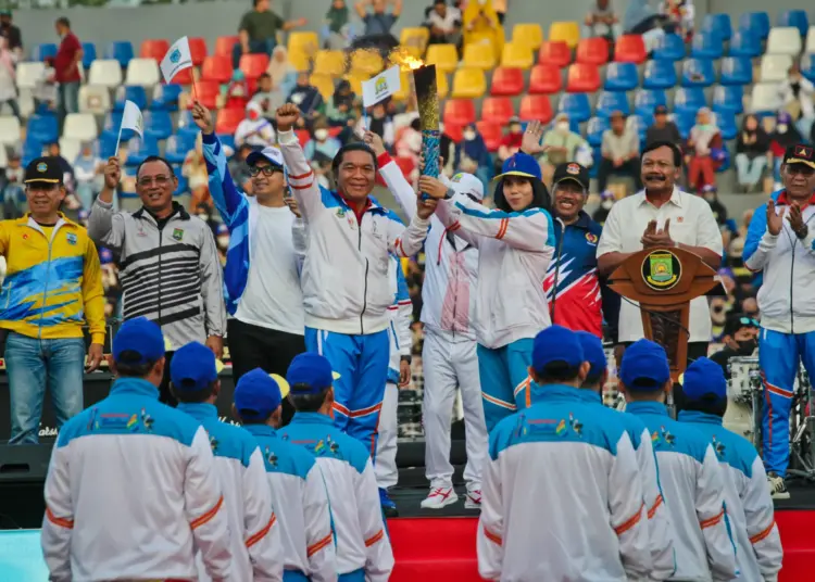 Foto Kemeriahan Pembukaan Porprov VI Banten