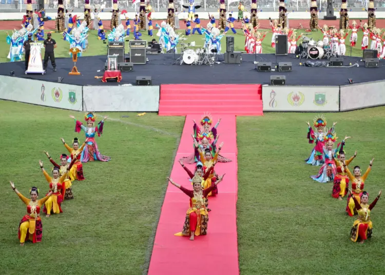 Foto Kemeriahan Pembukaan Porprov VI Banten