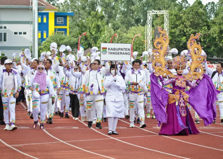 Foto Kemeriahan Pembukaan Porprov VI Banten