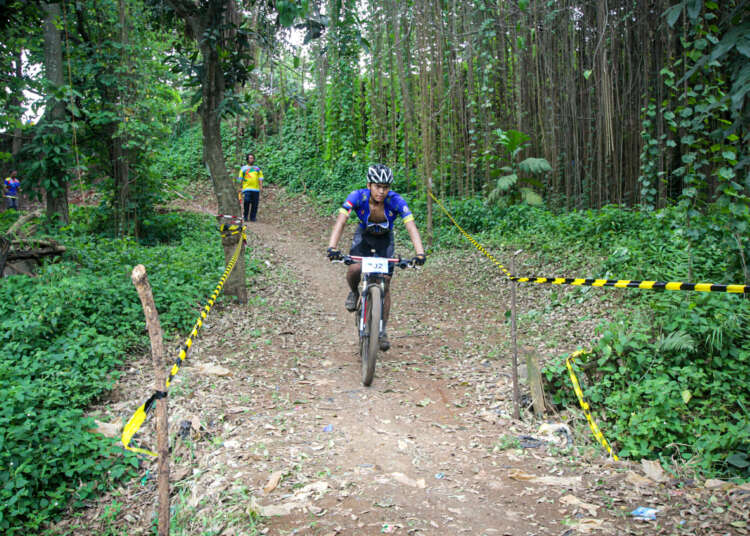 Foto Cabor Balap Sepeda Cross Country Porprov VI Banten