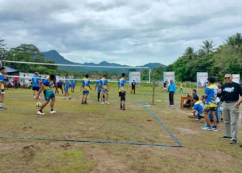 Turnamen Bola Voli di Anyer, dalam rangka peringatan Hari Pahlawan. (ISTIMEWA)