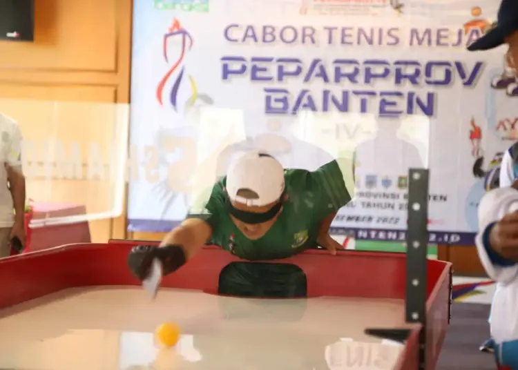 Atlet Tenis Meja Kota Tangerang ke Semifinal Peparprov VI Banten