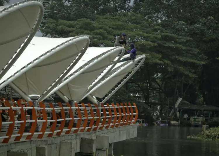 Foto Proses Penataan Situ Cipondoh Kota Tangerang