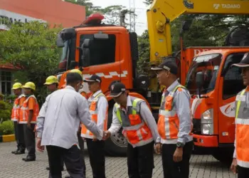 PT Astra Infra Tol Tangerang – Merak (Tamer), memprediksi pada momen Natal dan Tahun Baru (Nataru) 2022 nanti kenaikan traffic mobilitas kendaraan yang melintas mencapai 164.274 unit, atau naik sekitar 3,81 persen dari tahun sebelumnya. (LUTFI/SATELITNEWS.COM)