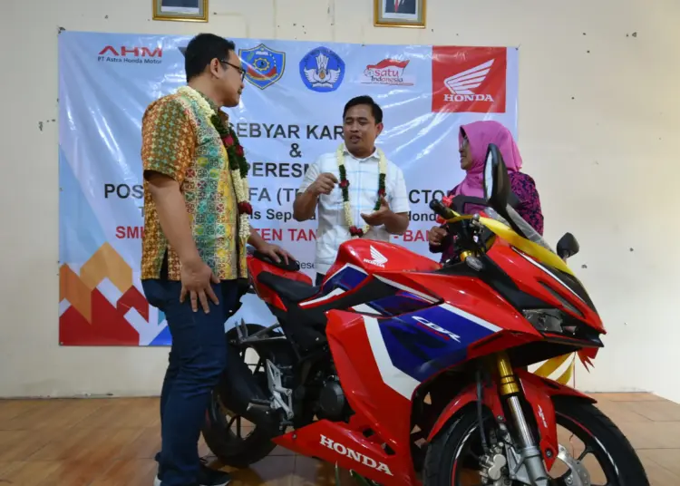 Wahana Bangun AHASS di SMK 8 Kabupaten Tangerang