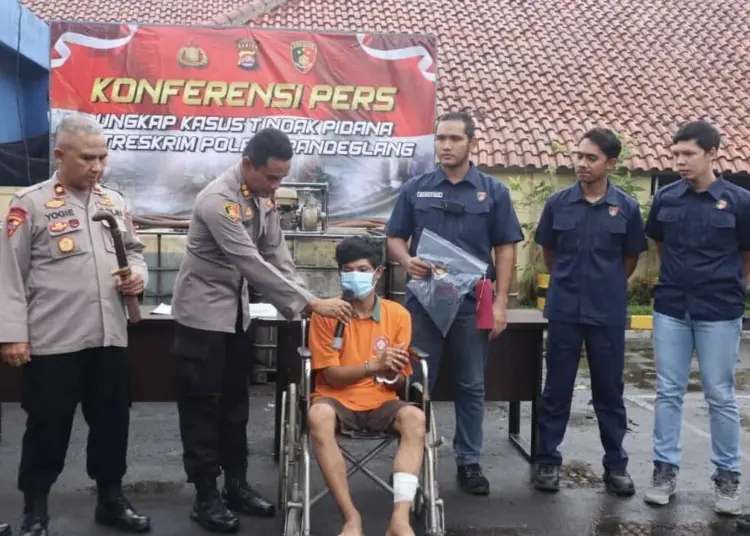 Dor! Tersangka Perampokan Alfamart di Pandeglang Ditembak