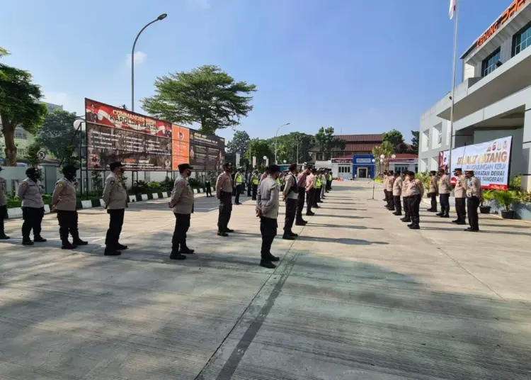 Persiapan Imlek, Polresta Tangerang Terjunkan 113 Personel Untuk Pengamanan