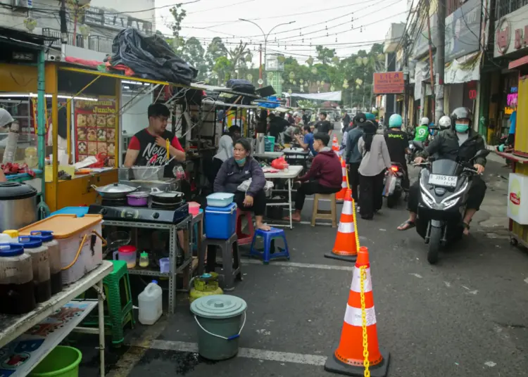 Foto Penataan Kawasan Kuliner Pasar Lama Kota Tangerang