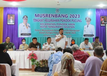 Pagu Anggaran Musrenbang Pondok Pucung Rp2,3 Miliar Lebih