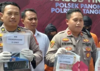 Polsek Panongan Tangkap Empat Anggota Komplotan Uang Palsu