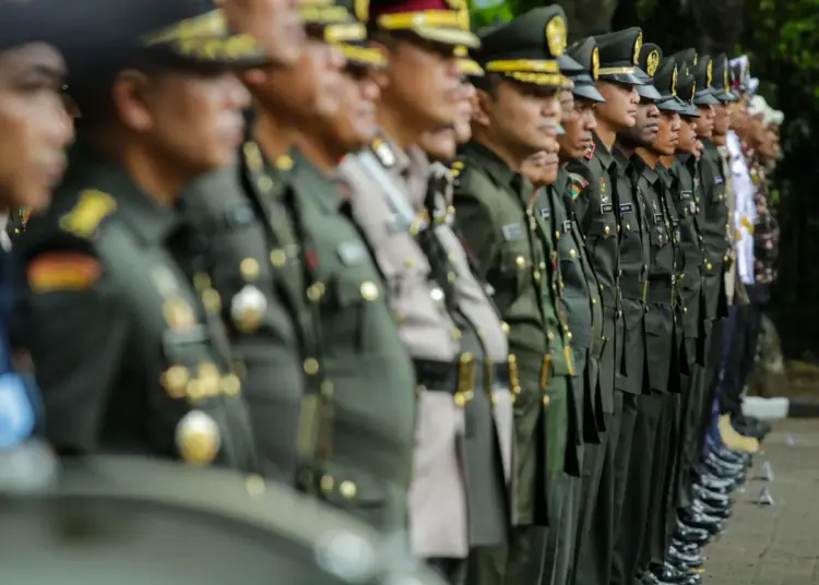 Foto Peringatan Peristiwa Pertempuran Lengkong di TMP Taruna