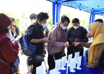 Banyak Warga Luar Kota Tangerang Datangi Job Fair Kecamatan