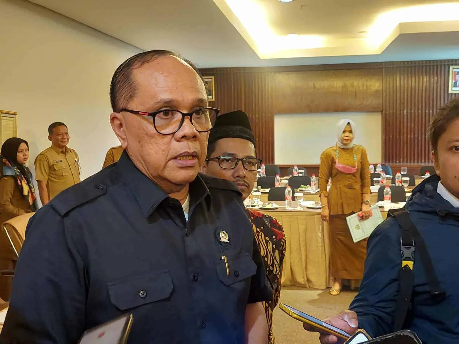 Wakil Ketua Komisi II DPR RI, Junimart Girsang, sampaikan statement soal DPT. (ISTIMEWA)