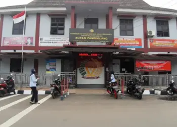 Gedung Rutan Kelas II B Pandeglang, tampak dari depan. (ISTIMEWA)