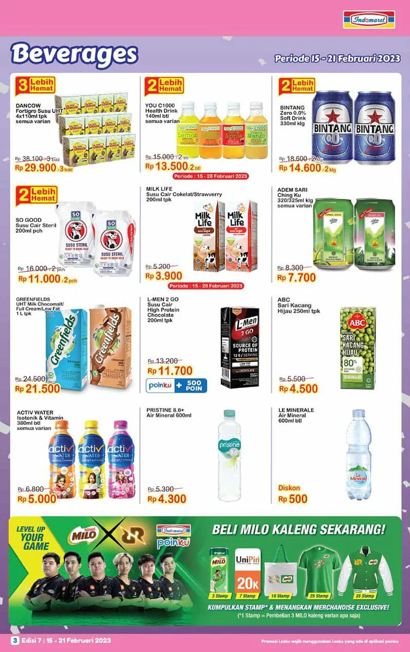 Promo Indomaret Periode 15-21 Februari 2023