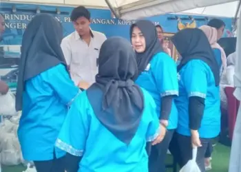 Paket Sembako Murah Serba Rp 30 Ribu dari DisperindagkopUKM Di HUT Ke-30 Kota Tangerang