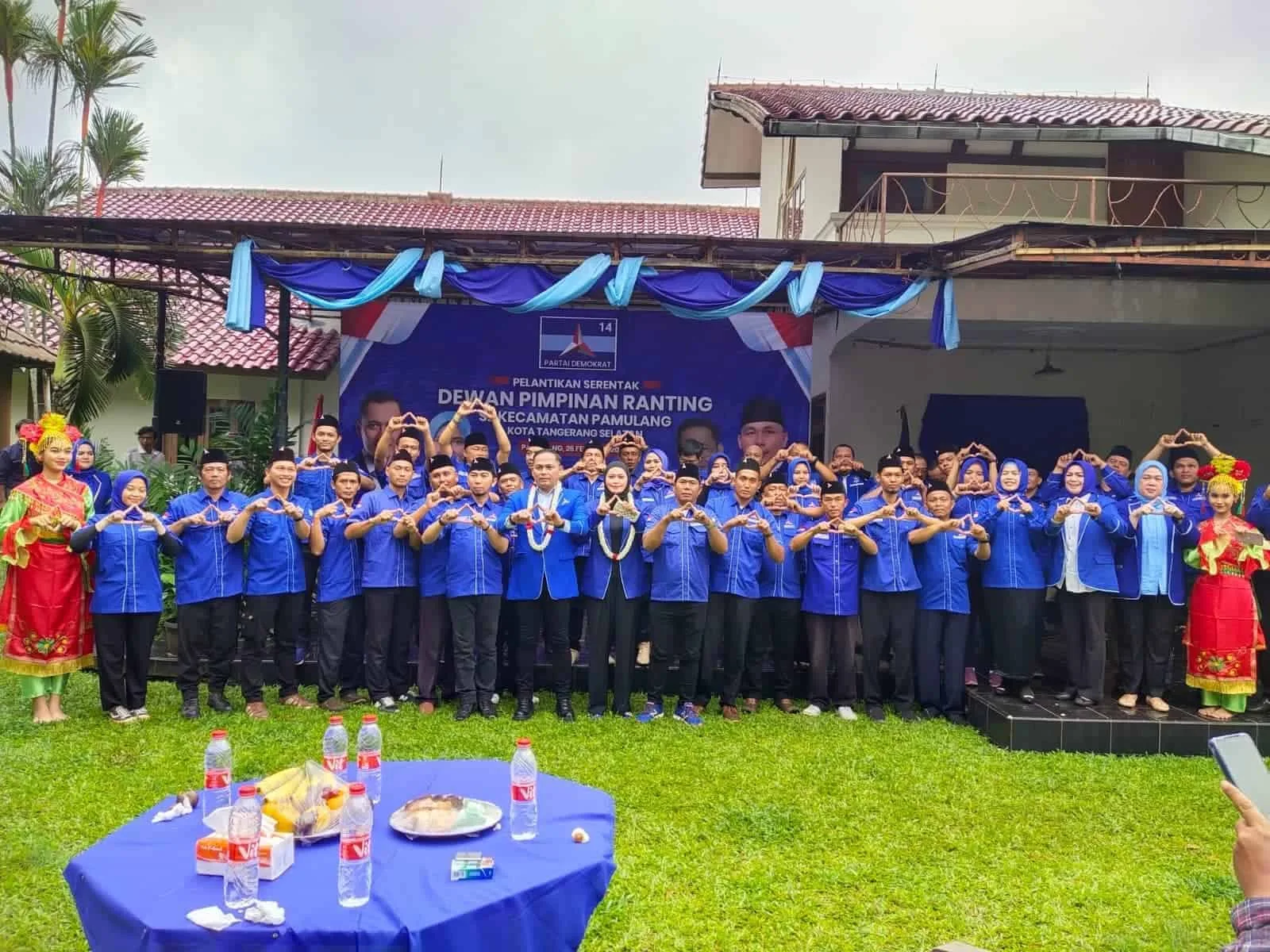 Demokrat Tangsel Lantik Pengurus Ranting di Pamulang