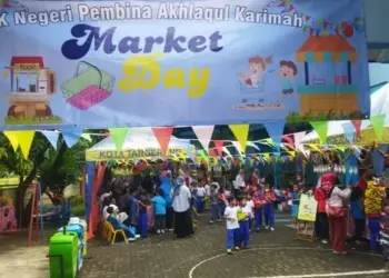 Ajak Anak Didik Berkreasi, TK Negeri Pembina Akhlaqul Karimah Gelar Market Day