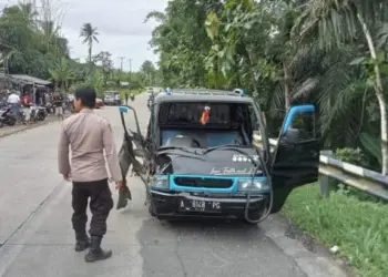 Xpander-Pikap Bertabrakan di Lebak, Begini Kondisinya