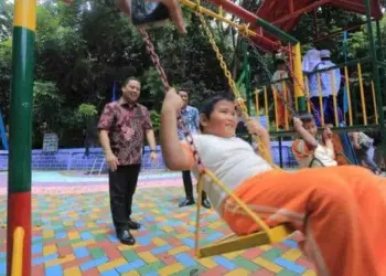 Kelurahan Nusa Jaya Kota Tangerang Punya Taman Bermain Anak, Ini Fasilitasnya